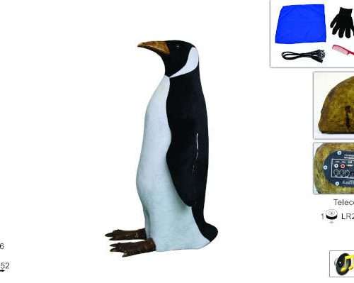*PINGUINO MUMBLE 52X46X90 CM C/MOVIMENTO BL-08@