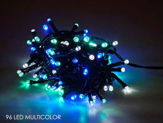 96 LUCI LED MULTIC.POLAR X ESTERNO