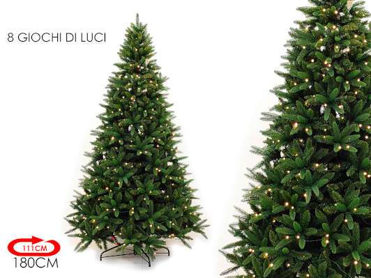 ALBERO ARDENN CON 200 LED MT 1,80